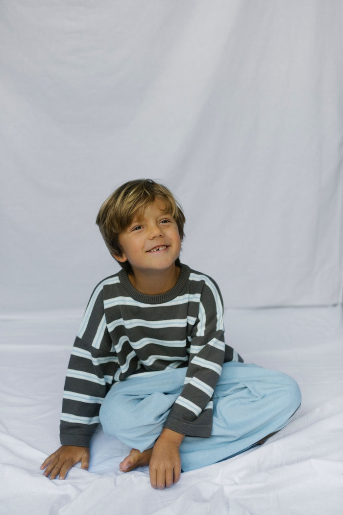 THE WAVY RIDER PANTS - blue