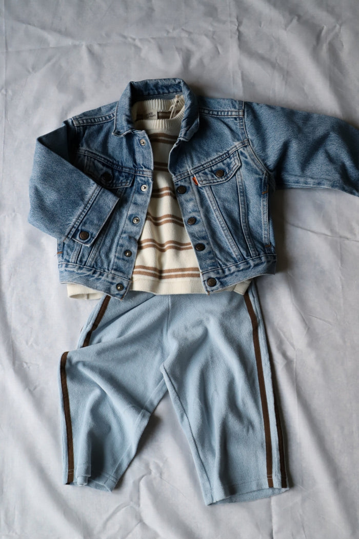 THE WAVY RIDER PANTS - blue
