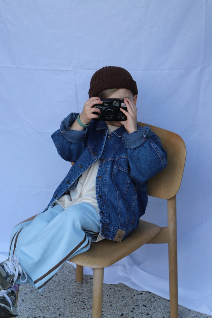 THE WAVY RIDER PANTS - blue