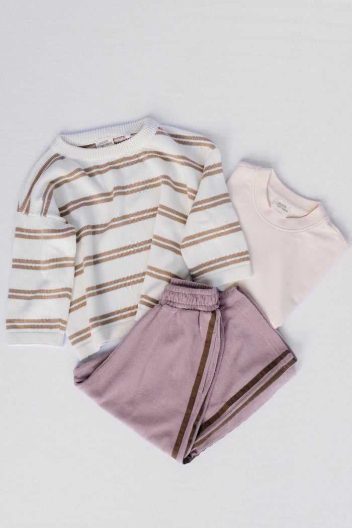 THE WAVY RIDER PANTS - purple