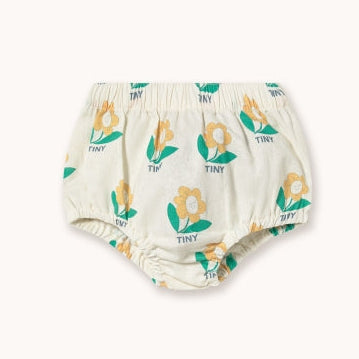 Tiny Flower Linen Bloomer - BABY
