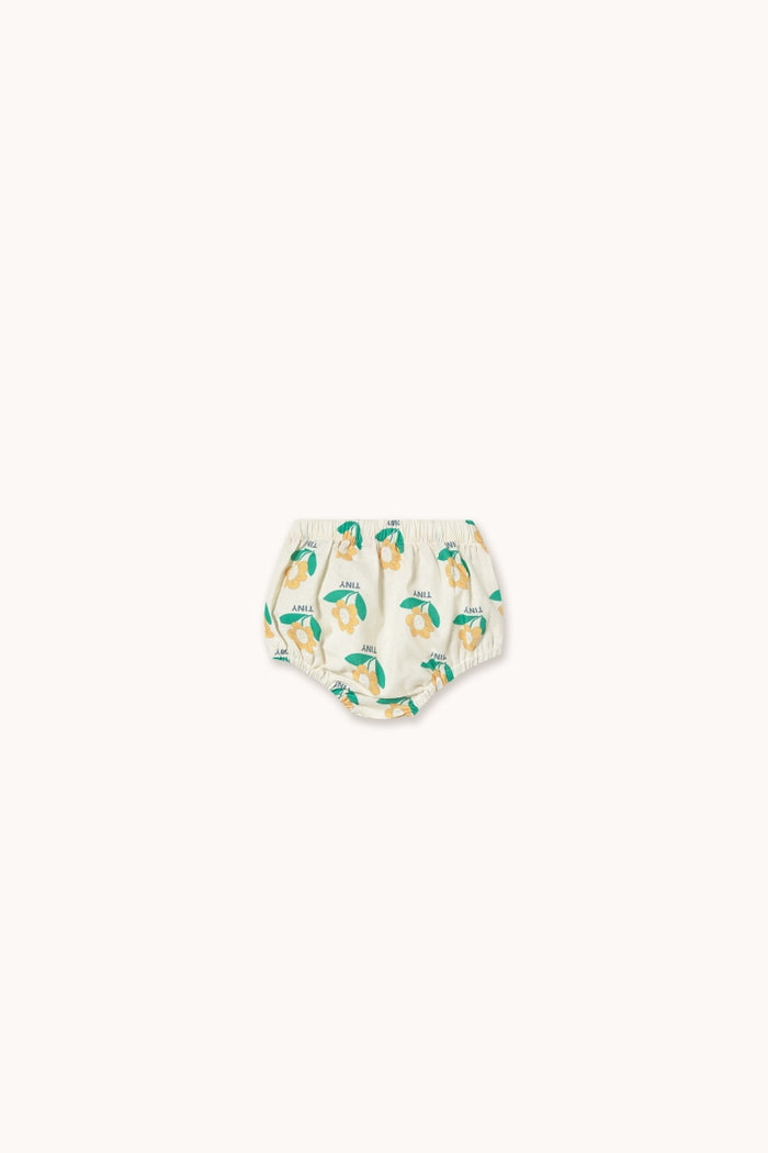 Tiny Flower Linen Bloomer - BABY