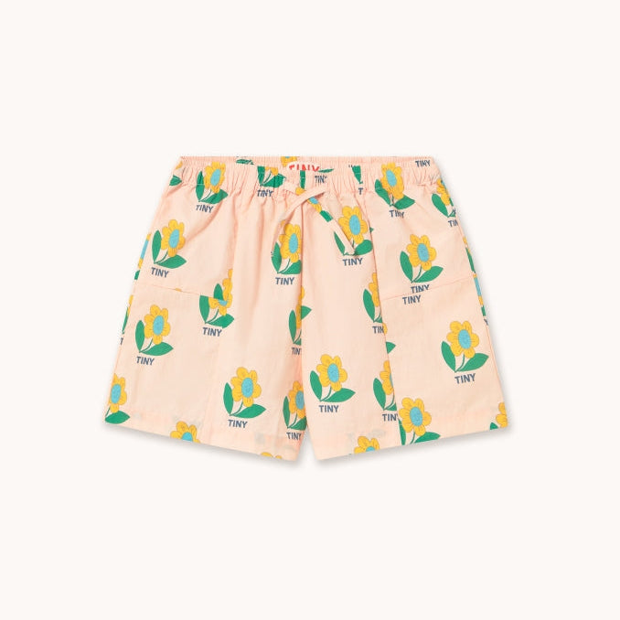 Tiny Flower Woven Shorts - KIDS