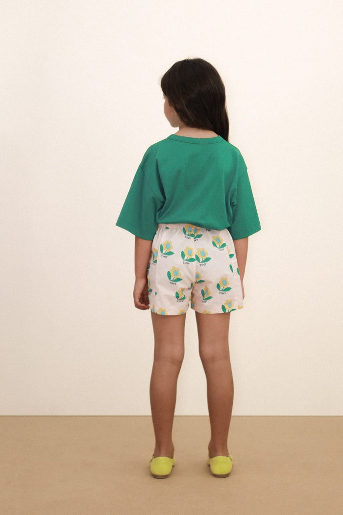 Tiny Flower Woven Shorts - KIDS