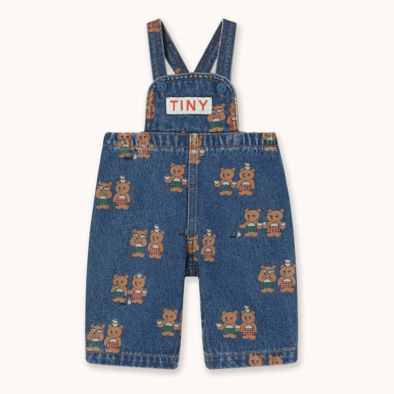 Tiny Tea Room Baby Denim Dungaree