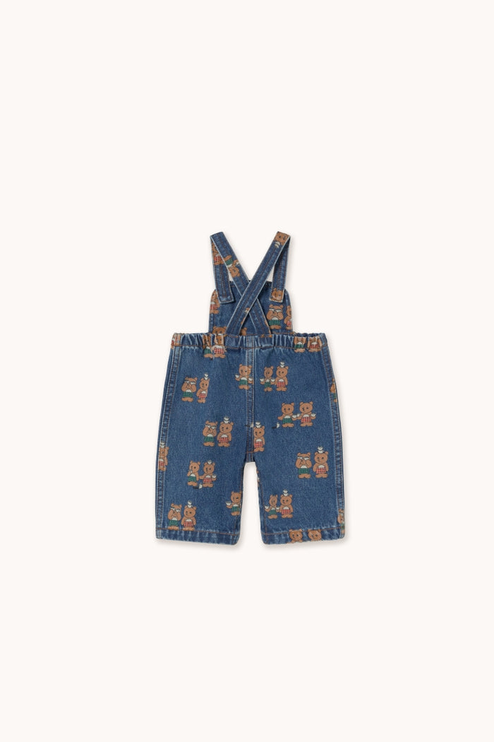 Tiny Tea Room Baby Denim Dungaree