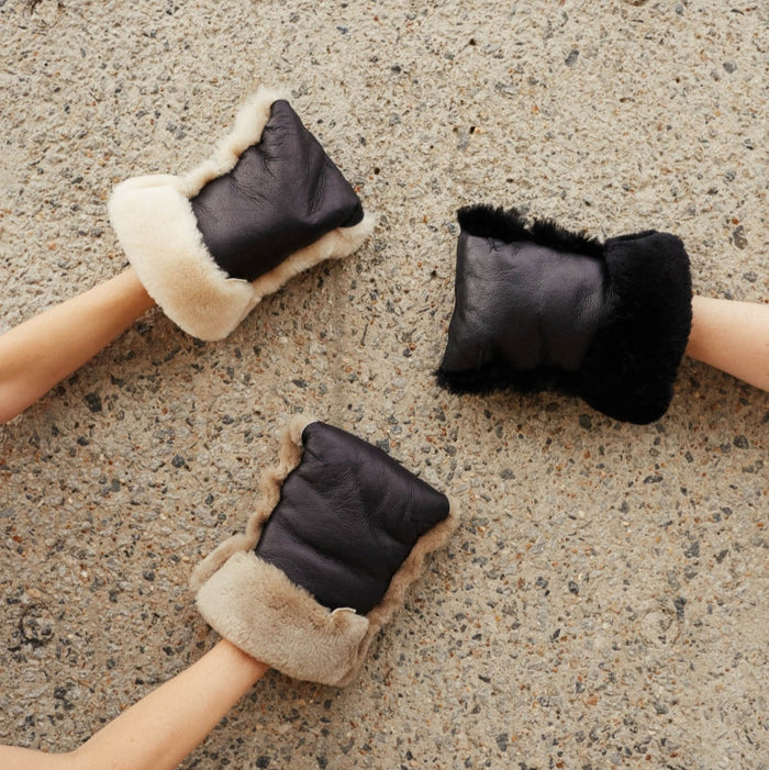 TOAST COATED BUGGY MITTENS
