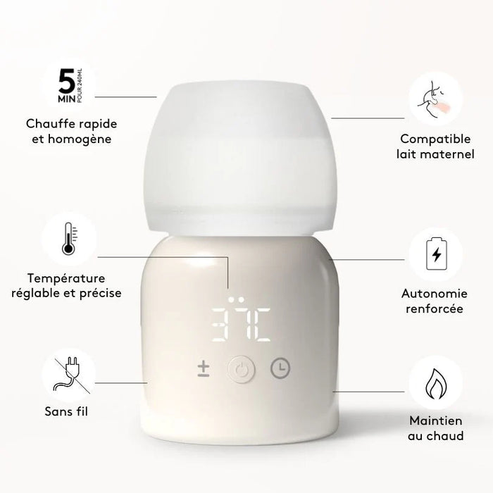 TooGo 2.0 – Draadloze flessenwarmer voor onderweg