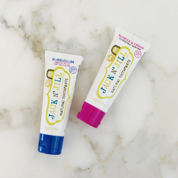 TOOTHPASTE NATURAL FLUORIDE & FLAVOUR FREE 50G