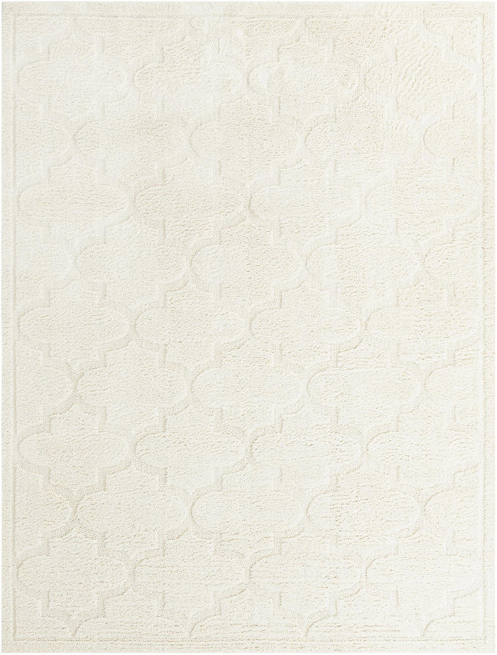 Trellis Haven Collection Area Rug -  Havencrest Rectangle Ivory  lifestyle 3