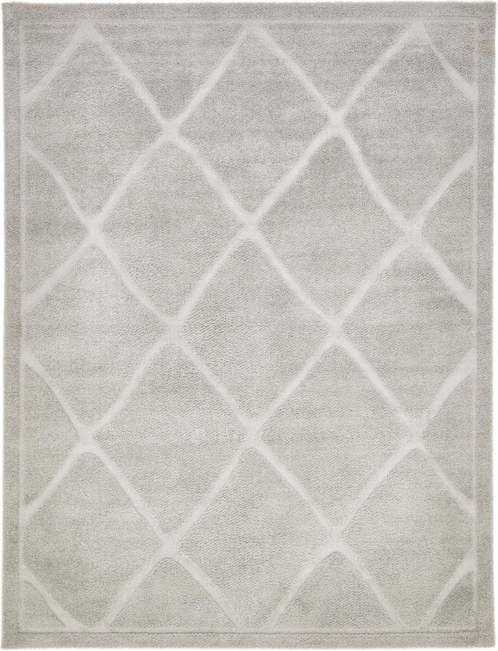 Trellis Haven Collection Area Rug - Havenwood Rectangle Gray Main