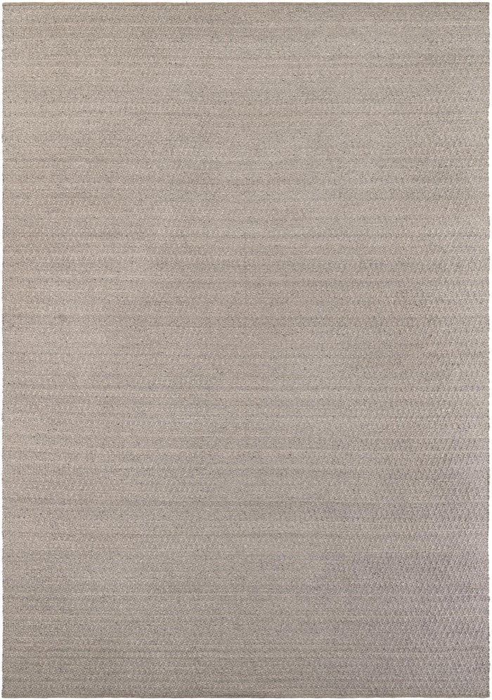 Cobbled Wool Collection Area Rug - Cobbles Rectangle Gray Main