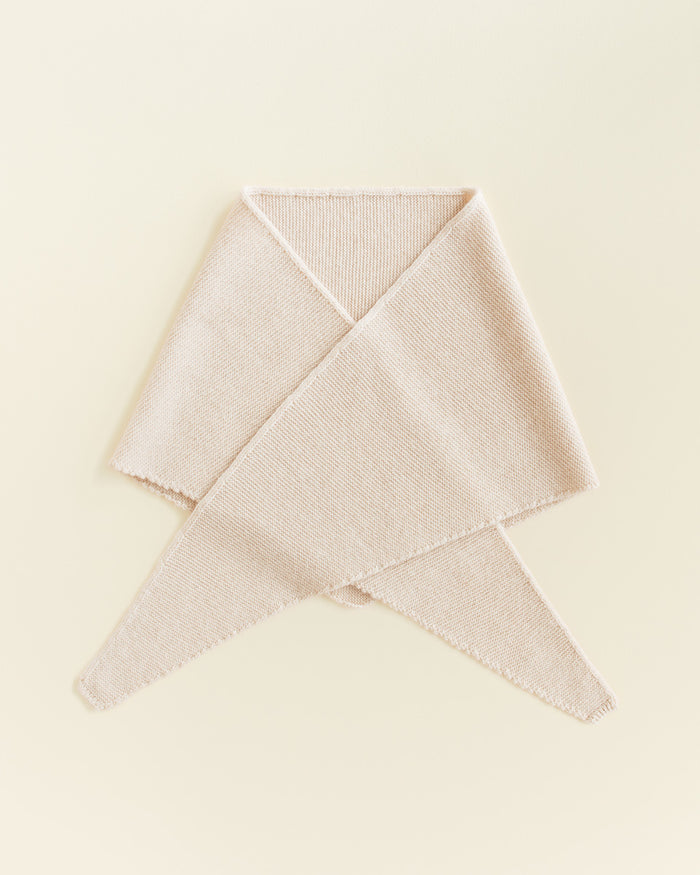 TRIAGLE SCARF JOSEPHINA - Cream
