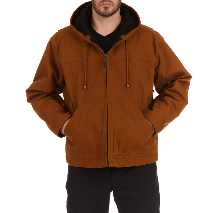 TRICOT QUILT LINED CANVAS JACKET