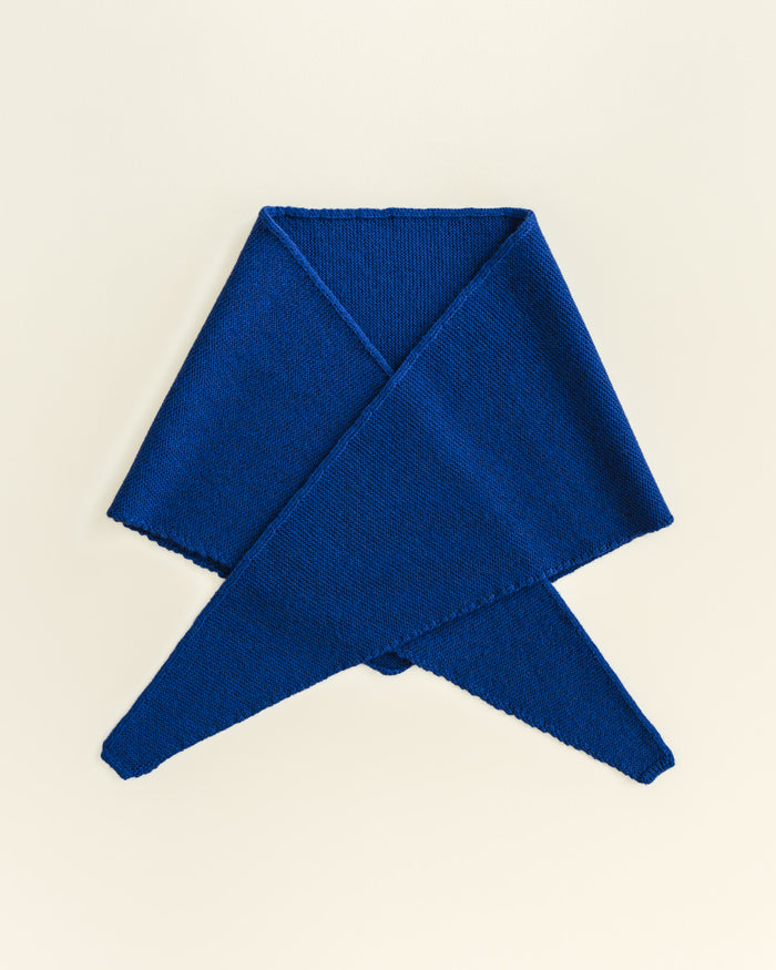 TRIGALE SCARF JOSEPHINA - cobalt blue