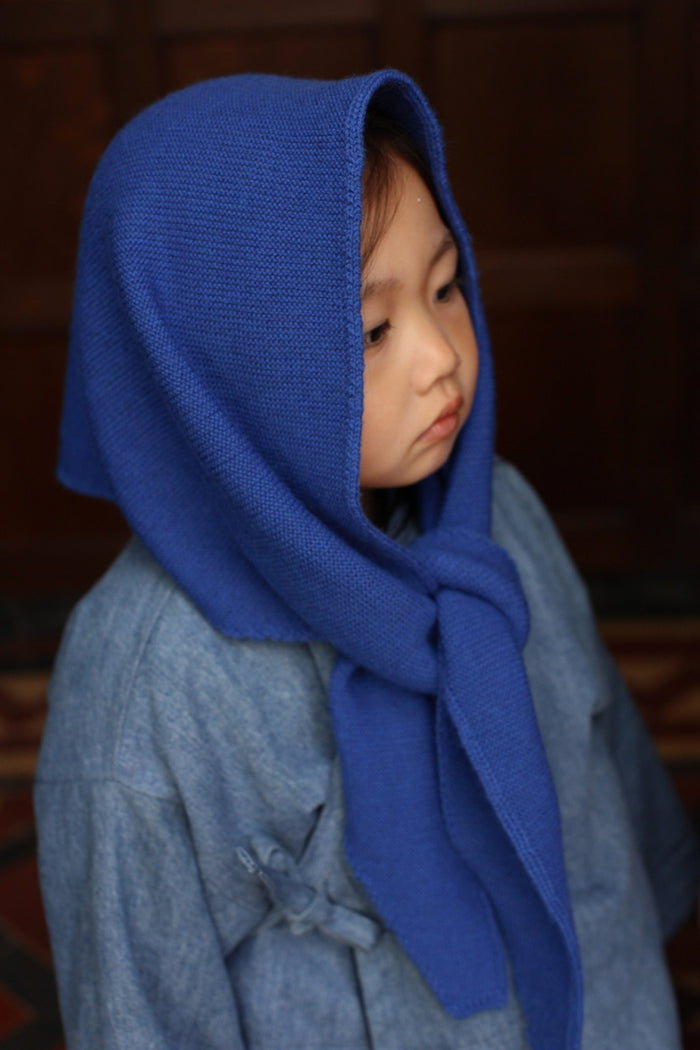 TRIGALE SCARF JOSEPHINA - cobalt blue