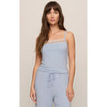 Trina Rib Tank in Skyline