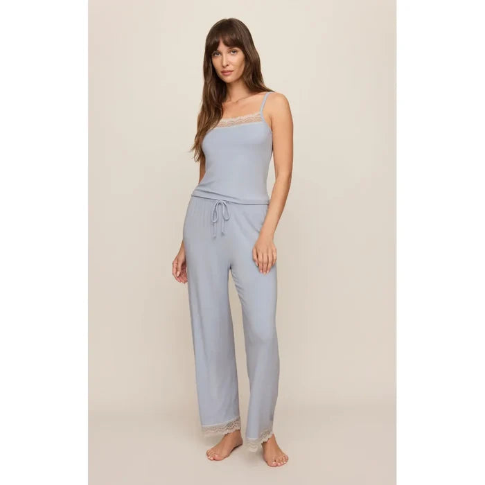 Trina Rib Tank in Skyline