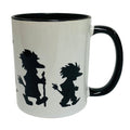 Trolls coffee mug with black handle