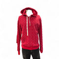 True religion red heart hoodie
