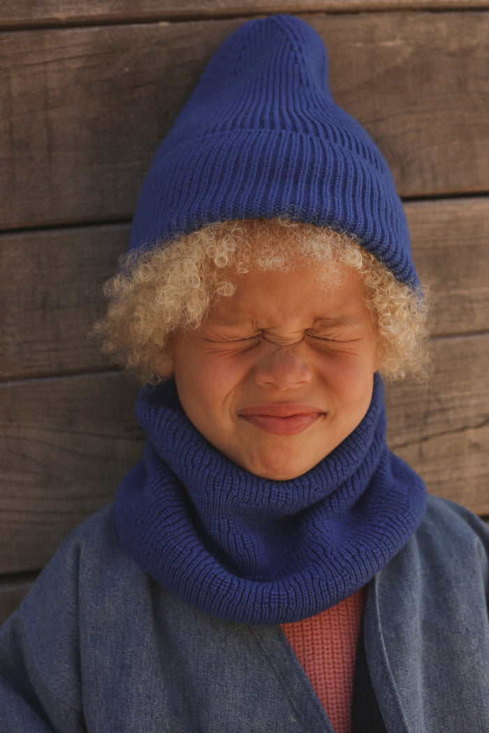 TUBE SCARF GIGI - cobalt blue