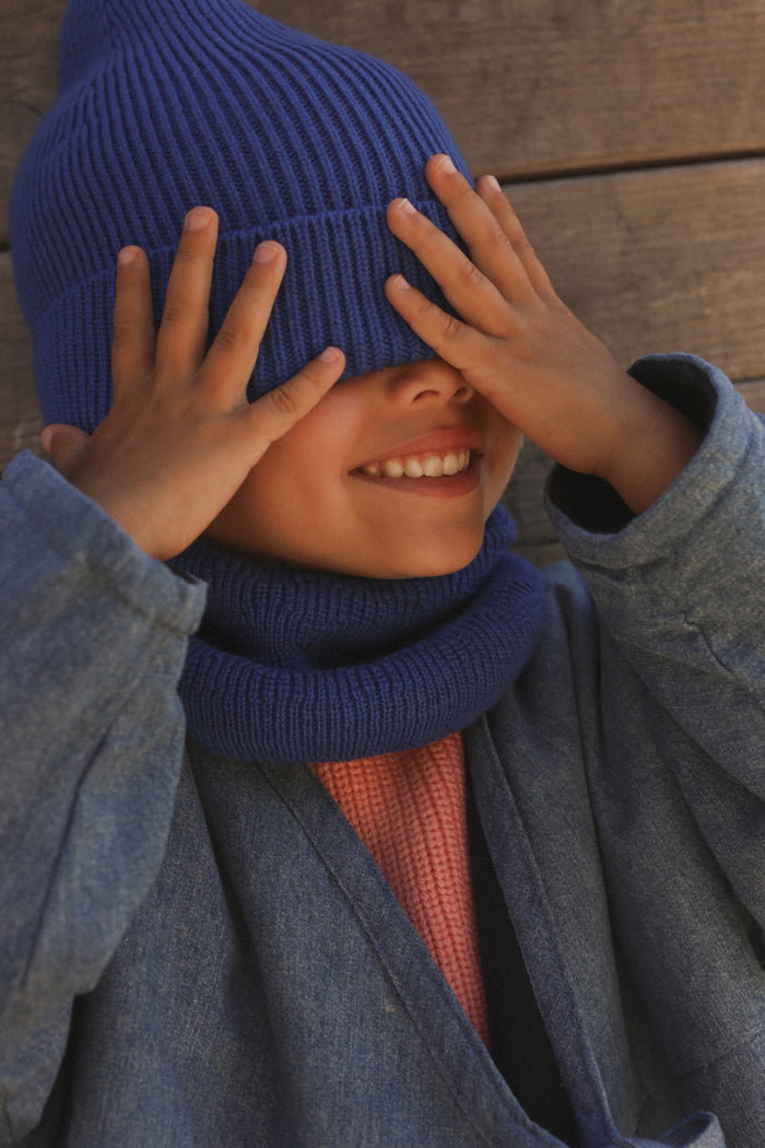TUBE SCARF GIGI - cobalt blue