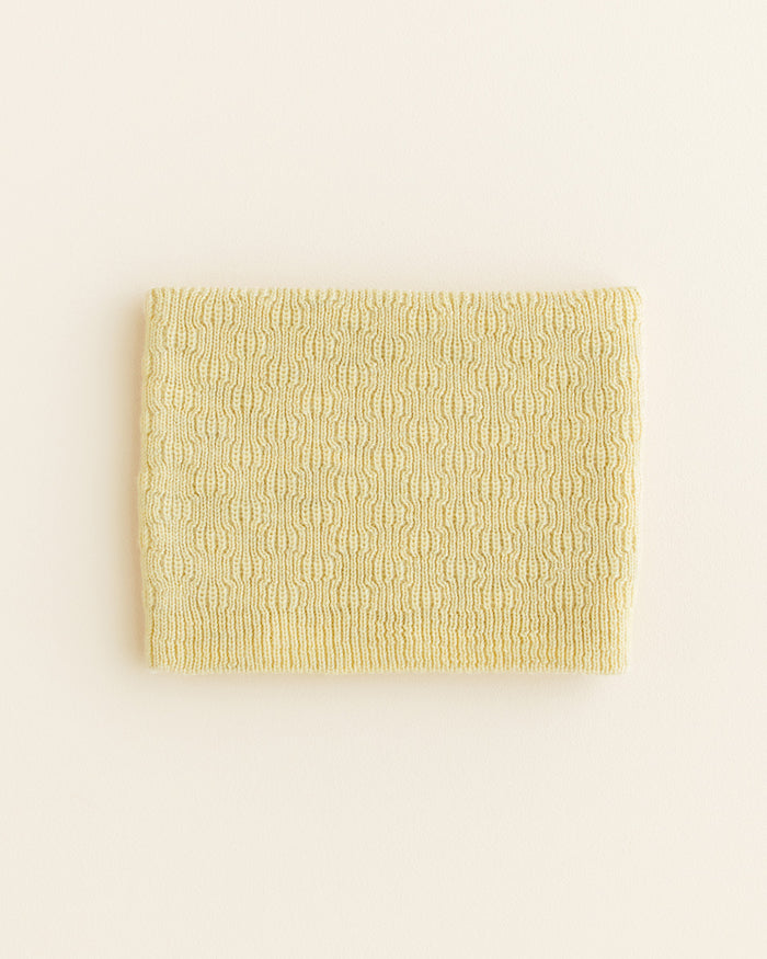 TUBE SCARF GIGI - light yellow