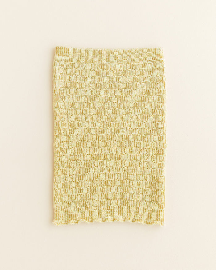 TUBE SCARF GIGI - light yellow