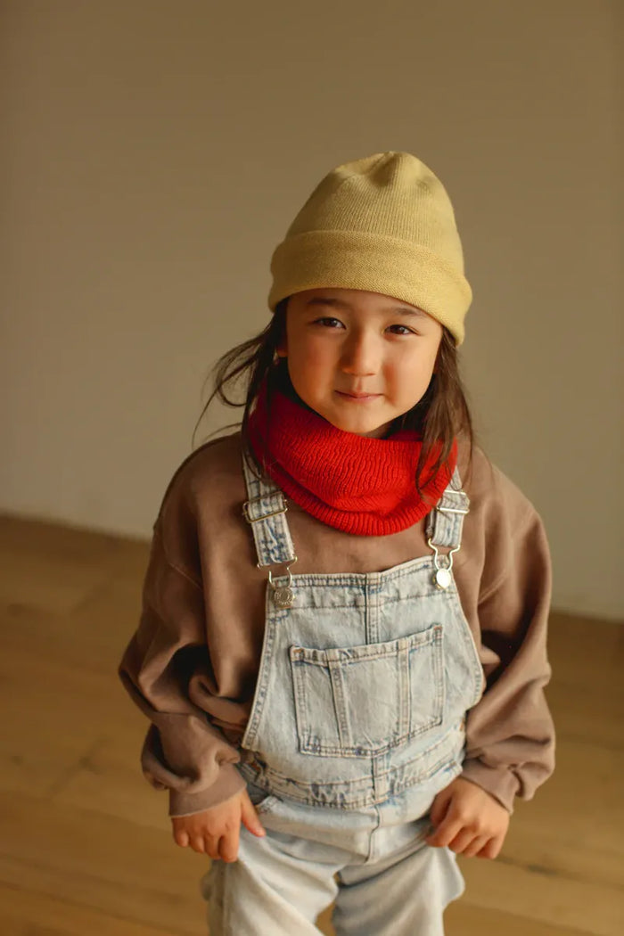 TUBE SCARF GIGI - red