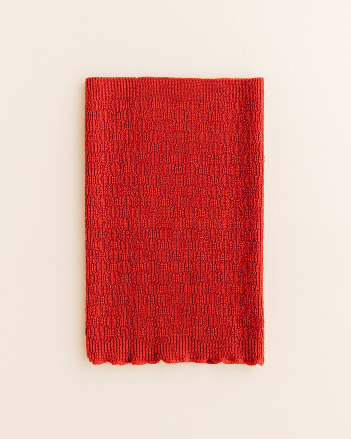 TUBE SCARF GIGI - red