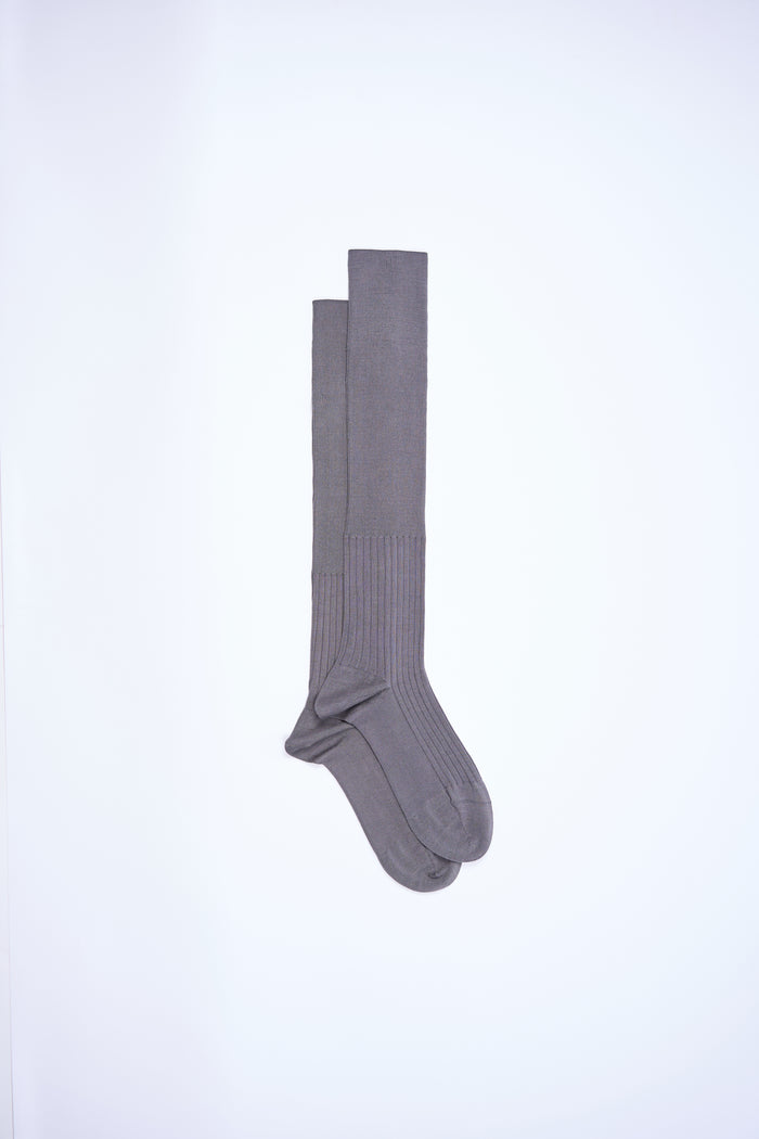 Twinkima.G - Egyptian Cotton Socks - Solid Grey (OTC)