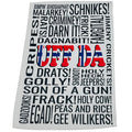 Uff Da garden flag