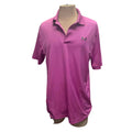 Under armour pink polo shirt