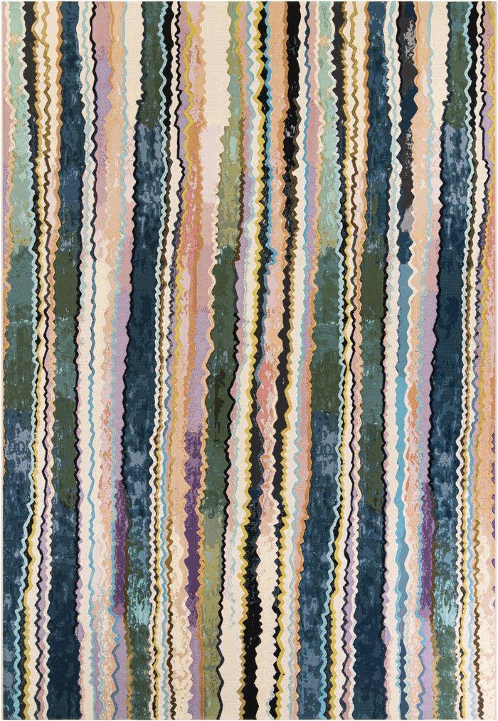 Urban Terrace Collection Area Rug -  Capri Rectangle Multi Main