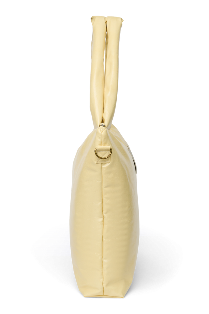 Vegan Leather Luiertas - YELLOW