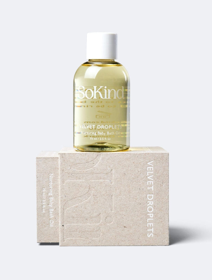 VELVET DROPLETS - Nurturing Baby Bath Oil
