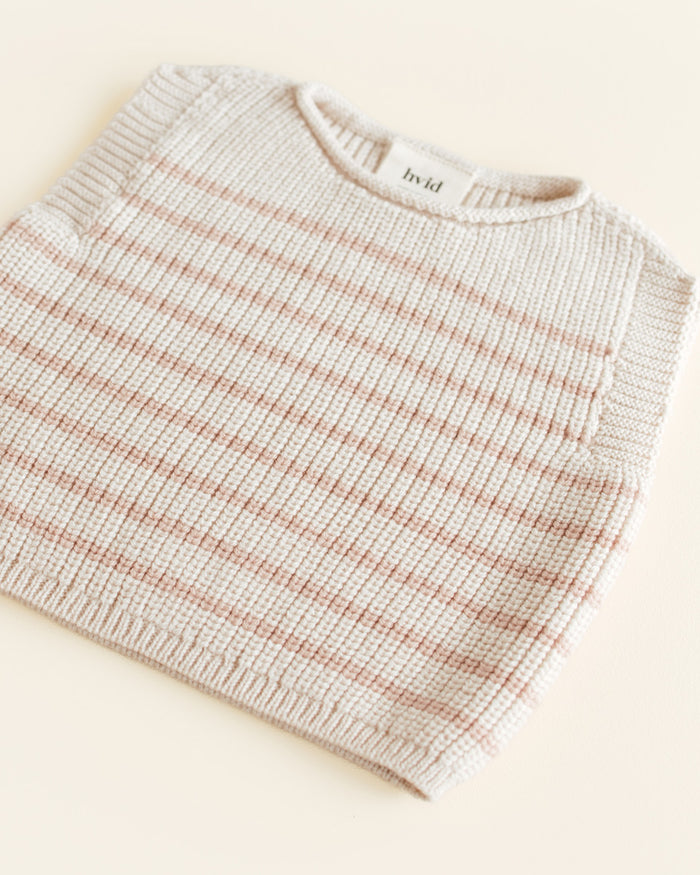 VEST HARVEY BABY - cream/apricot