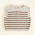 VEST HARVEY BABY - cream/mocha