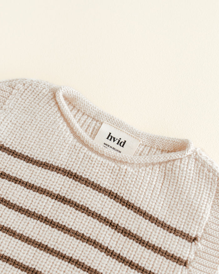 VEST HARVEY BABY - cream/mocha