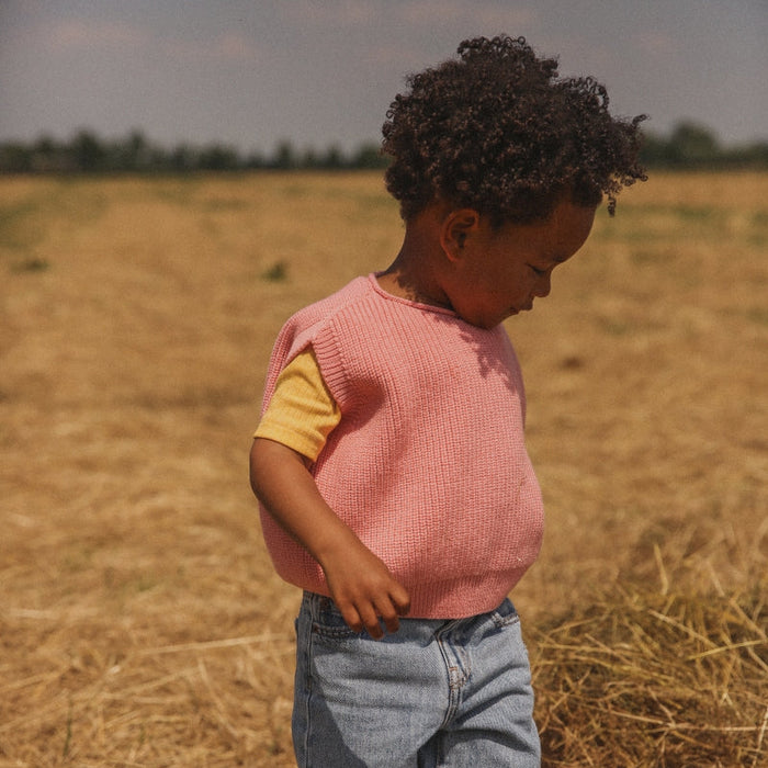 VEST HARVEY KIDS - bubblegum