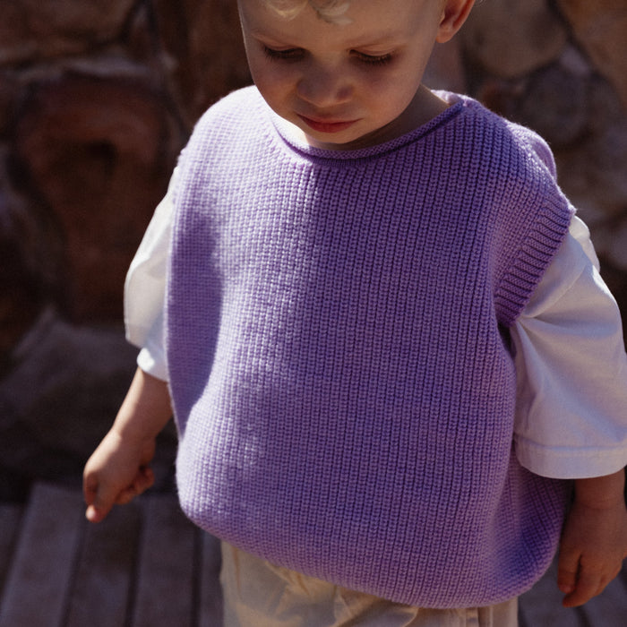 VEST HARVEY KIDS - Lilac