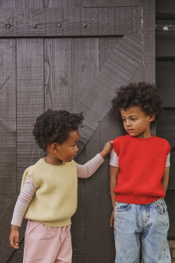 VEST HARVEY KIDS - Red