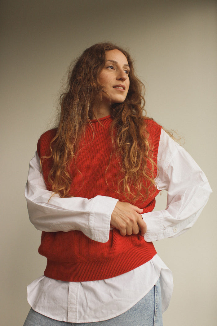 VEST HELLE - RED