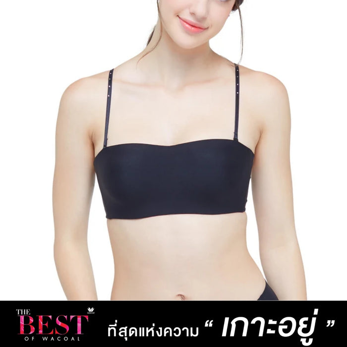 Wacoal บราเกาะอก เกาะอยู่ไม่เลื่อนหลุด ที่สุดของความเกาะอยู่ The Best of Wacoal รุ่น WB3B53 สีดำ (BL)