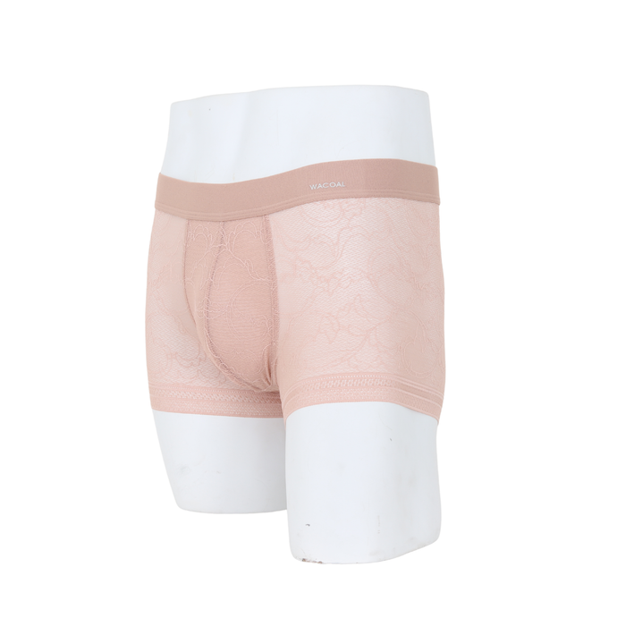 Wacoal กางเกงในผู้ชาย LIMITED ผ้าลูกไม้ (Lace Boxer) รุ่น WXU404 สีเบจ (BE)