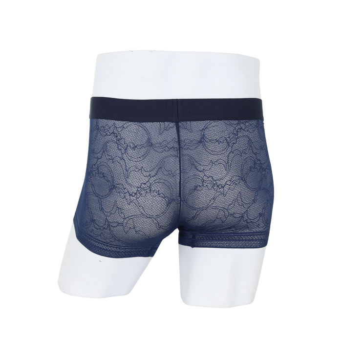 Wacoal กางเกงในผู้ชาย LIMITED ผ้าลูกไม้ (Lace Boxer) รุ่น WXU404 สีน้ำเงิน (NB)