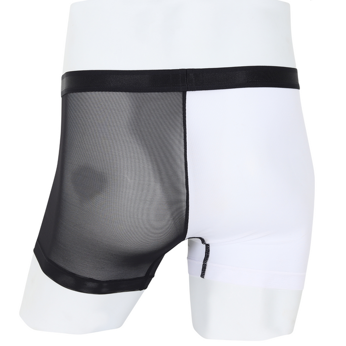 Wacoal Freedom LIMITED กางเกงในชาย (BOXER) Two tone NudeX รุ่น WXU402 สีดำ (BL)