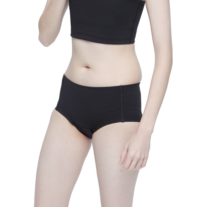 Wacoal FREEDOMเสื้อกล้ามกระชับอก Free cut แบบครึ่งตัว (เสื้อและกางเกงใน) รุ่น WX1509+WX2604 สีดำ (BL)