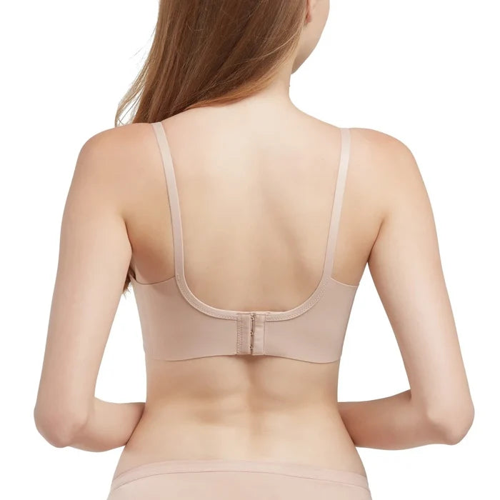 Wacoal Mood Travel Bra Comfy บราม้วนได้ ไร้โครง รุ่น MM1E70 สีเบจ (BE)