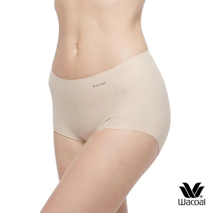Wacoal Oh my nudes panty กางเกงในไร้ขอบ เนียนเรียบ รูปแบบเต็มตัว Set 3 ชิ้น รุ่น WU4T99 คละสี (สีเบจ-สีดำ-สีเทา)